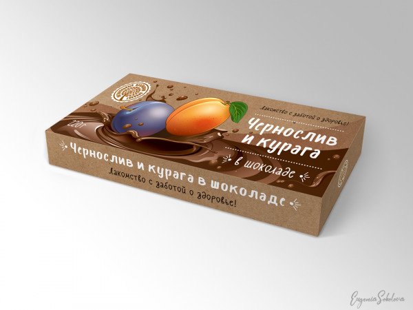 №2 Чернослив и курага в шоколаде, 220г в Белгороде