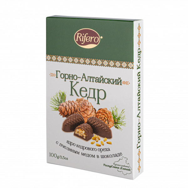 №1 Риф и ко Конфеты "Горно-Алтайский кедр" 100г  в Белгороде