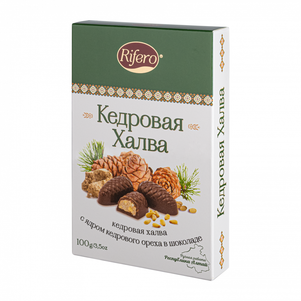  Риф и ко Конфеты "Кедровая халва" 100г   в Белгороде