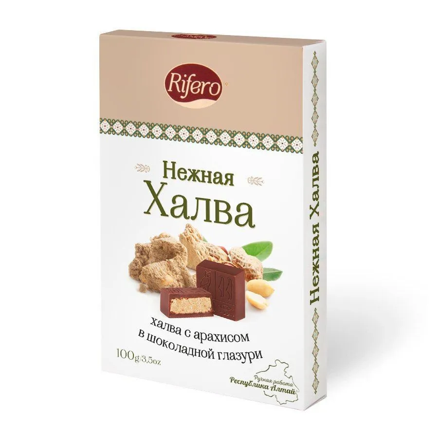  Риф и ко Конфеты "НЕЖНАЯ халва" 100г    в Белгороде