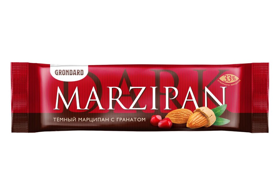  TM Grondard     (10973) Батончики глазированные Марципановые ГРАНАТ, (24шт по 50г)       в Белгороде
